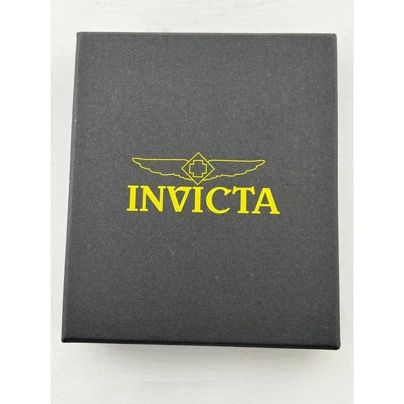 NIB INVICTA Men’s Blue Stainless Steel Bicycle Chain Bracelet Jewelry Biker - Picture 6 of 6